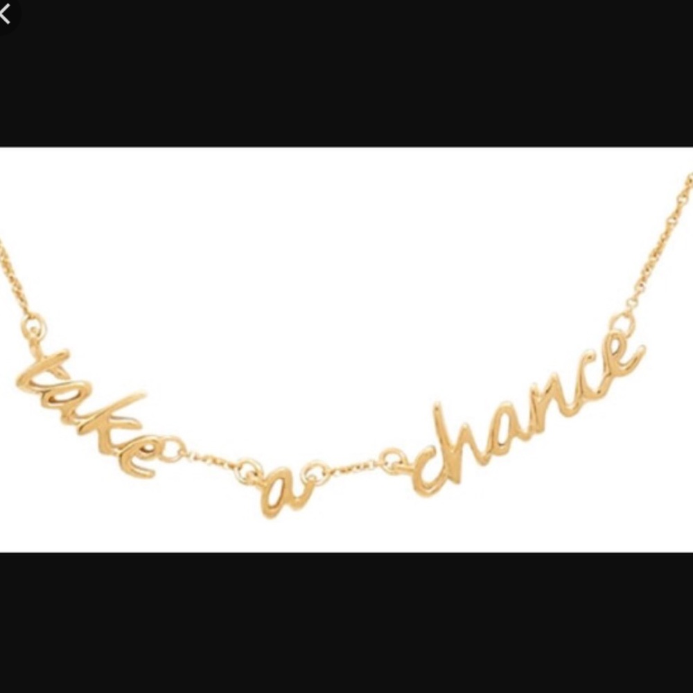 Kate Spade Take A Chance Necklace - Gold